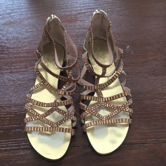 Vince Camuto Shoes - Vince Camuto gold sandals